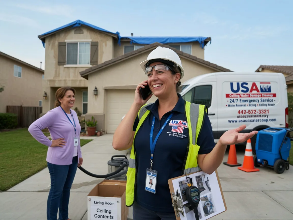 Ceiling Water Damage Restoration Bird In Hand, PA FAQs